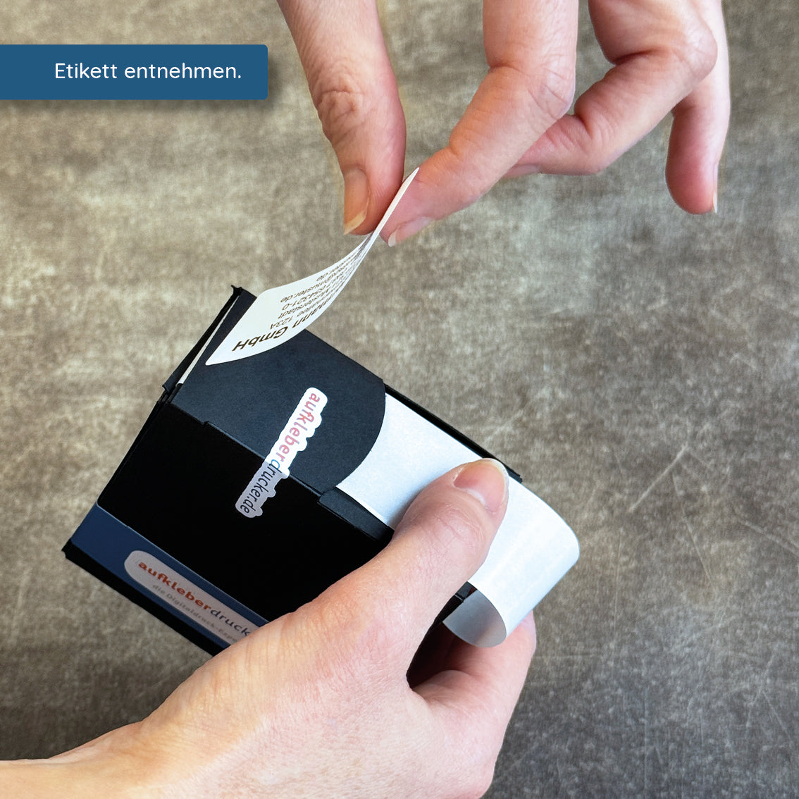 Adress-Etiketten mit Logo auf Rollen, 60x30 mm, 250 Stück, für Versand und Organisation, aufkleberdrucker.de