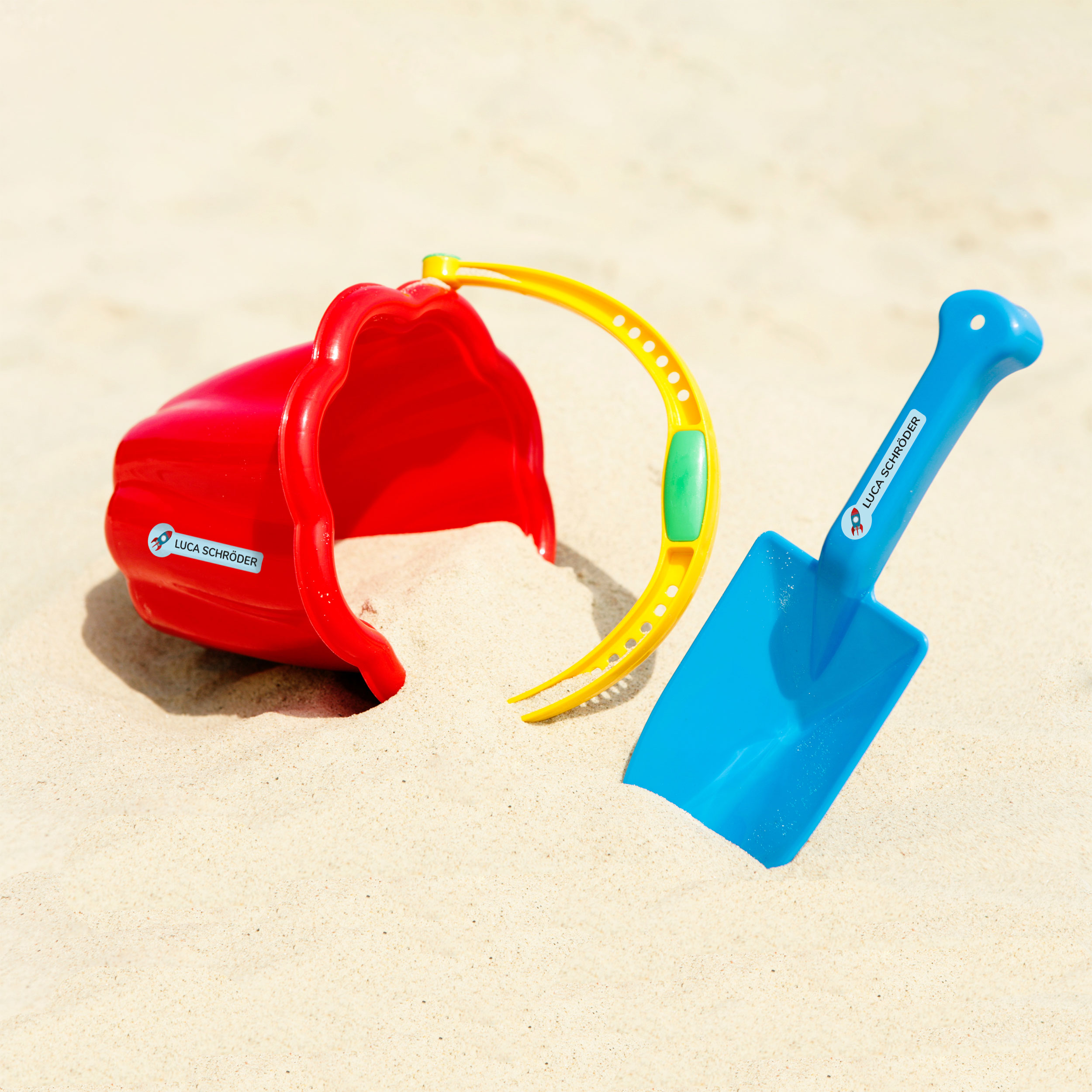 Kinder-Namensaufkleber mit großem Motiv, Set aus 160 bunten Aufklebern, ideal für Kinder und Schulmaterialien