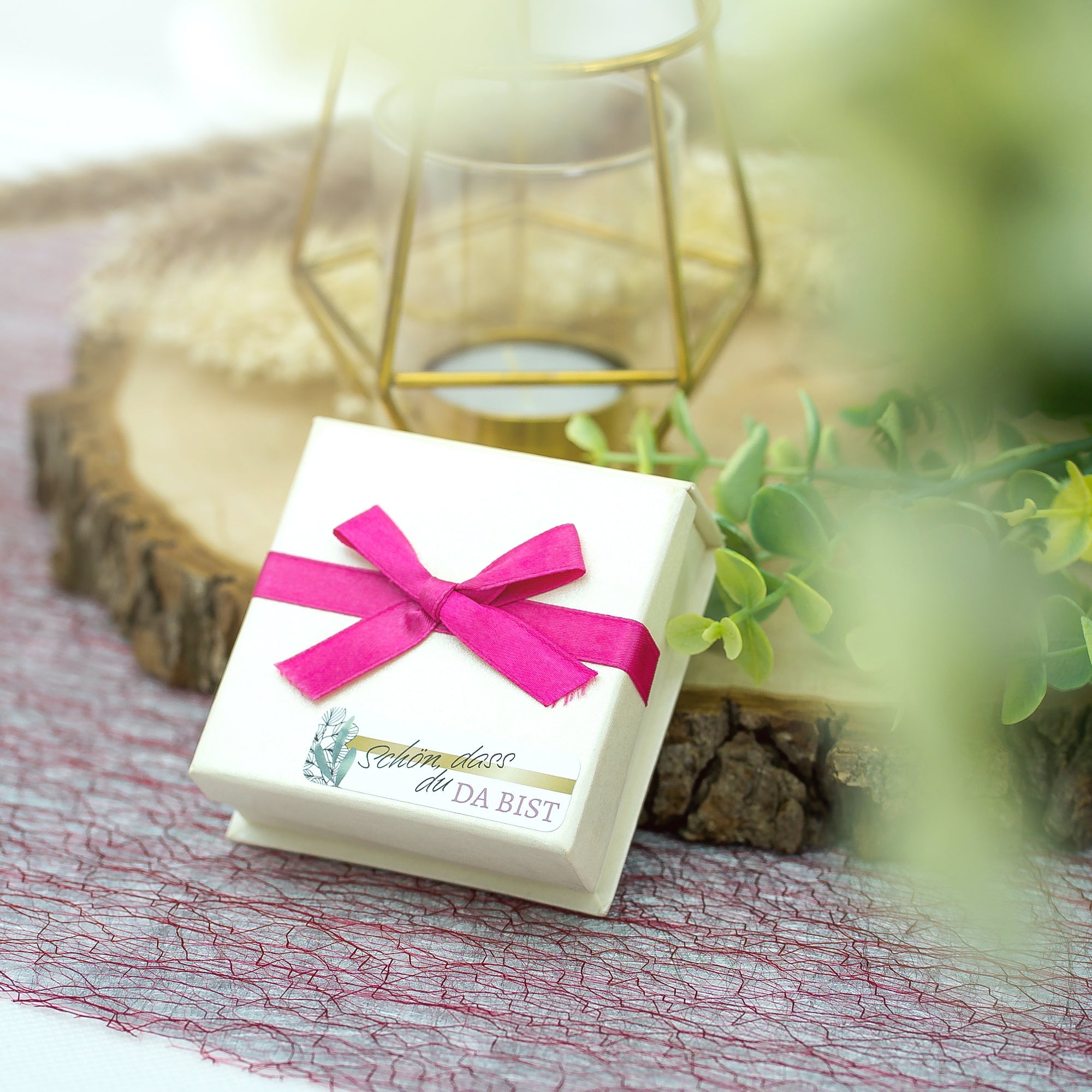 Aufkleber für Hochzeit "Eukalyptus" (Set mit 80 Aufklebern in verschiedenen Größen & Texte)