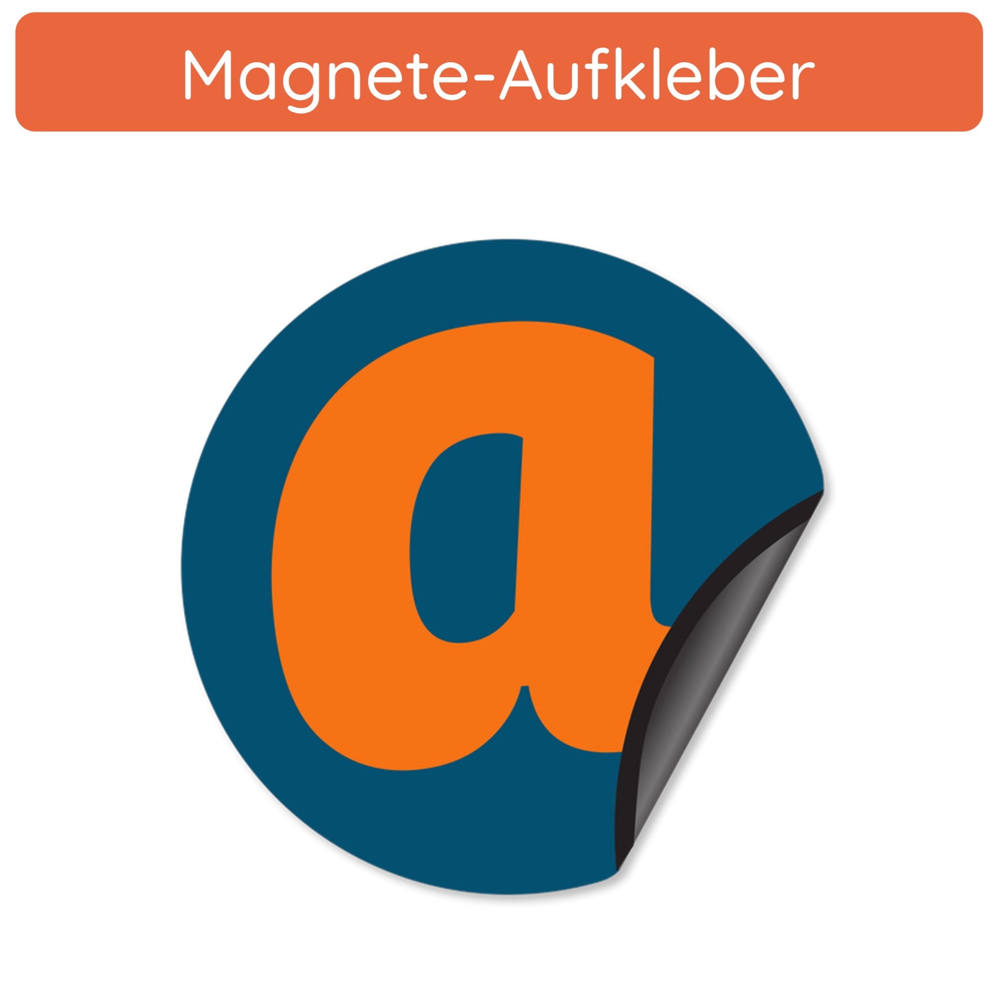 Aufkleber Magnetfolie / Ferrofolie (magnetisch) - aufkleberdrucker.de
