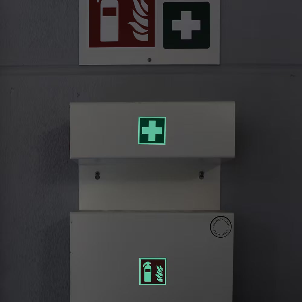 Phosphoreszierende Folienaufkleber - Nachleuchtfolie Leuchtfolie (bis zu 5 Jahre) - aufkleberdrucker.de