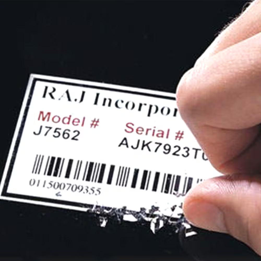 Safety Vinyl - Spezial PVC Folie (5 Jahre) Sicherheitsfolie / Dokumentenfolie - aufkleberdrucker.de