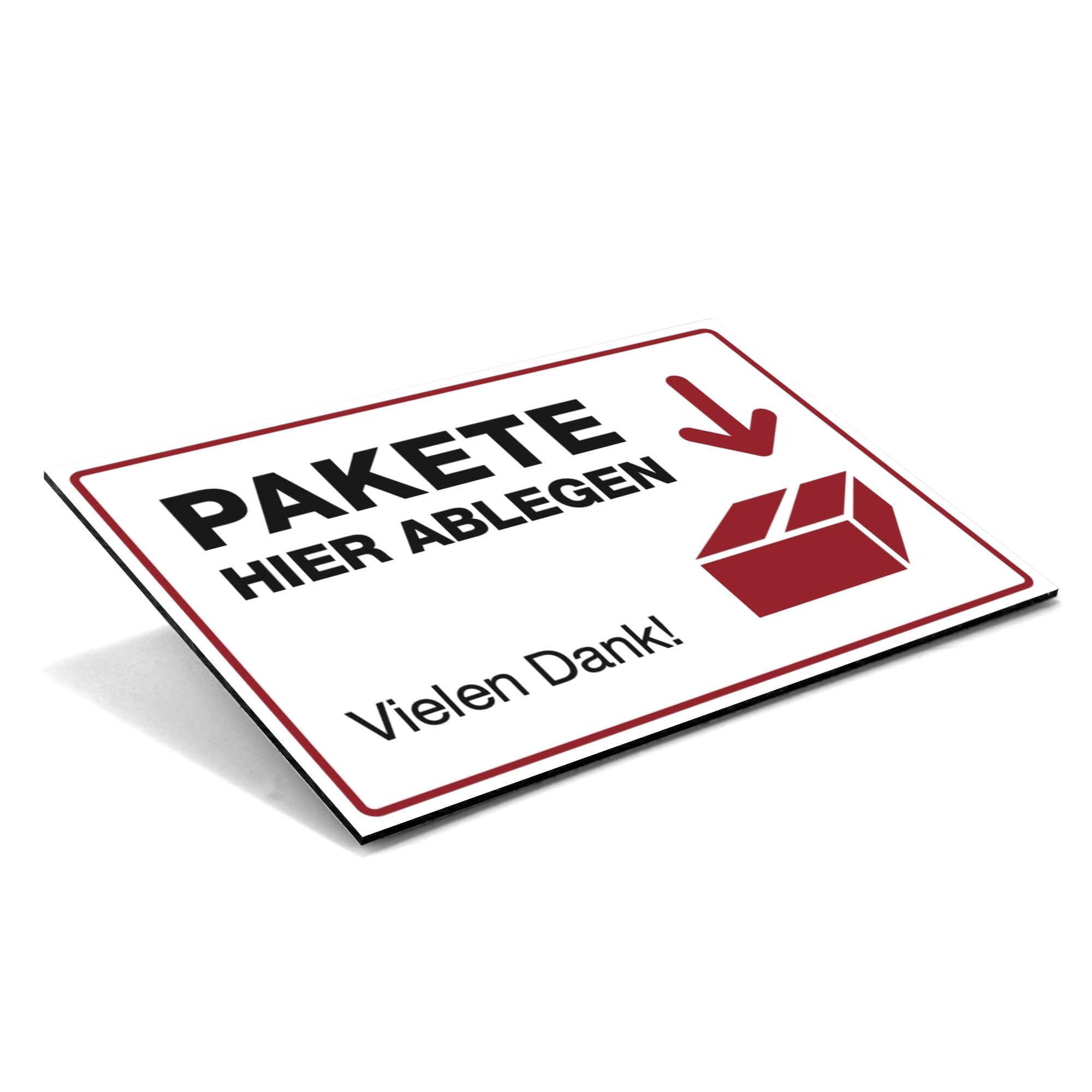 schild aufkleber hinweis paket paketdienst ablegen abstellen abstellgenhemigung hinterlegen päckchen post dhl dpd ups gls tnt fedex zustellung paketverfolgung tracking