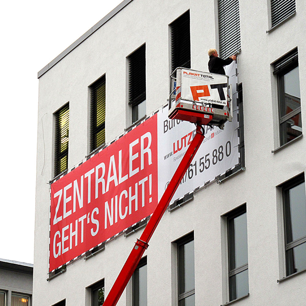 Mesh Banner für Außenwerbung
