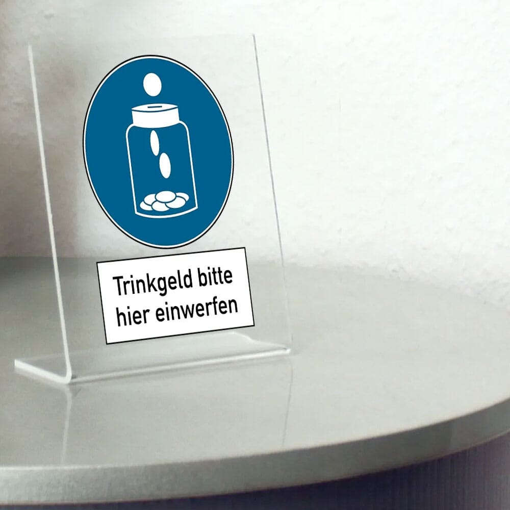 Thekenschilder & Acrylaufsteller