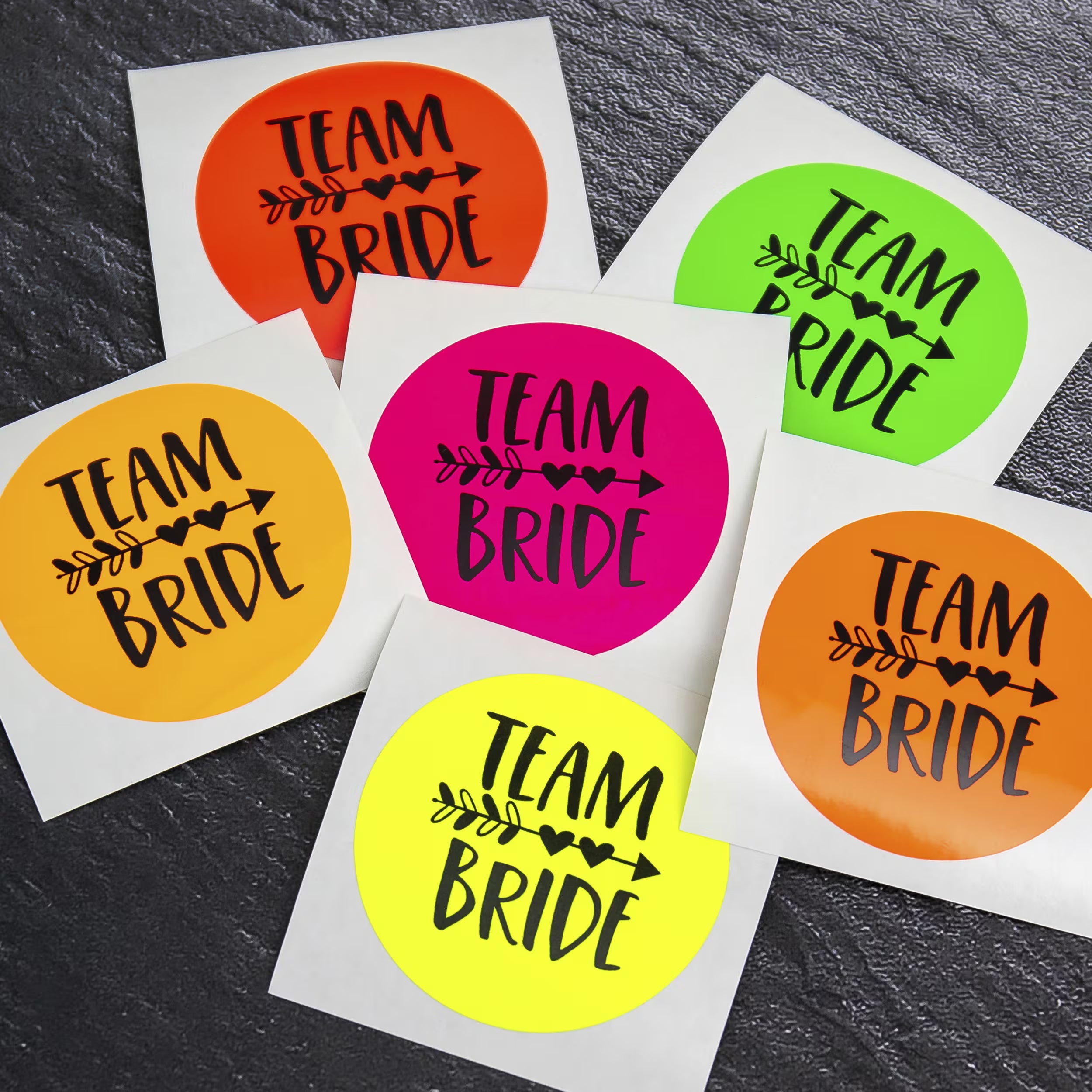 Aufkleber - Neonfolie - Tagesleuchtfolie - aufkleberdrucker.de