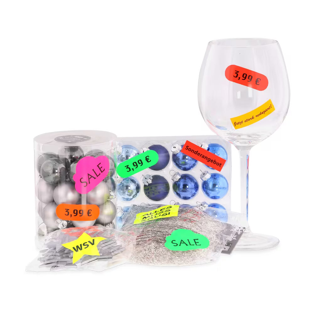 Aufkleber - Neonfolie - Tagesleuchtfolie - aufkleberdrucker.de