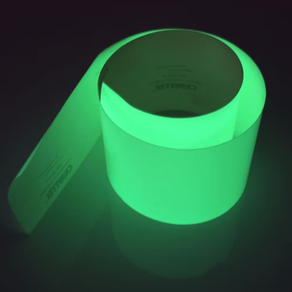 Phosphoreszierende Folienaufkleber - Nachleuchtfolie Leuchtfolie (bis zu 5 Jahre) - aufkleberdrucker.de