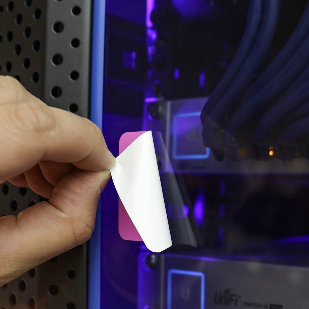 Haftfolie ohne Kleber / YUPOTako® XAD 1082 Klebefolie - aufkleberdrucker.de