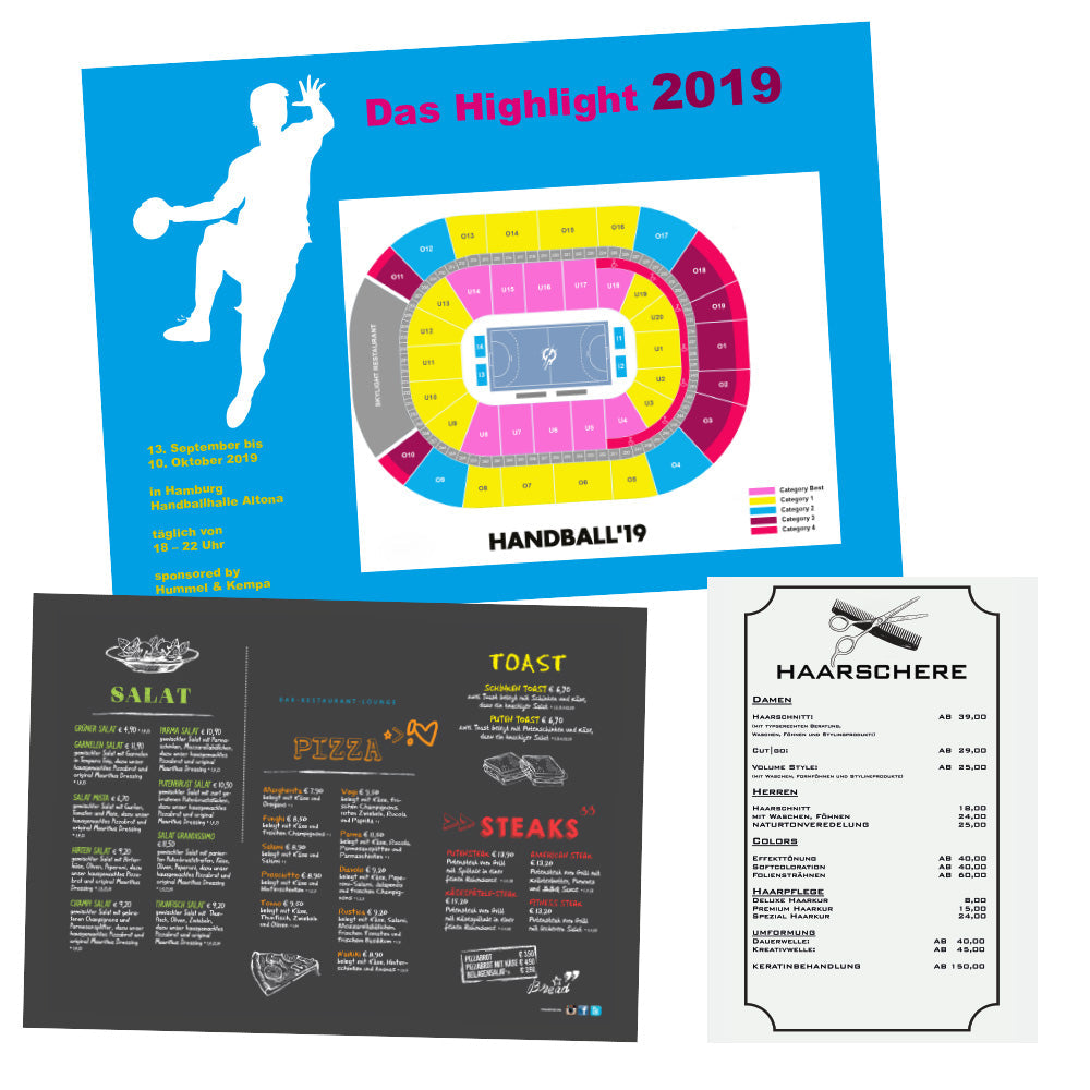 Posterdruck & Plakatdruck (Blueback Paper)